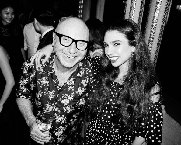 Анастасия Беляк посетила показ Dolce&Gabbana