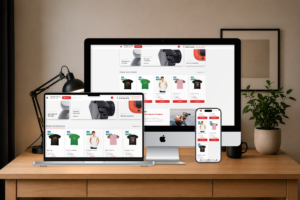 создание торговой онлайн площадки e-commerce